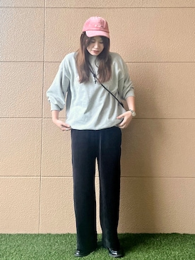 「PENNEYS（ぺニーズ）のアイテム」を使った、coen さかいさん（レディース・163cm）の秋コーディネート