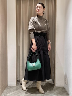 MOTOCHIKAさん（レディース・168cm）の秋コーディネート