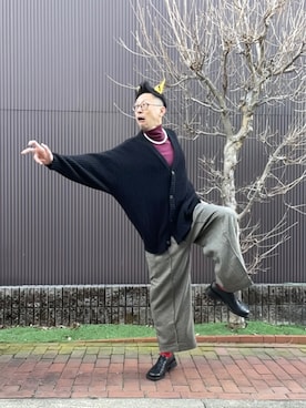 「節分」｜うろーごさん（メンズ・184cm）の冬コーディネート