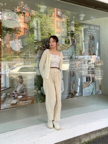 ★2点セット★ rubyandyou ルビーアンドユー キャミソール キャップ RUBY AND YOU（ルビーアンドユー）の「カップインアメリカン