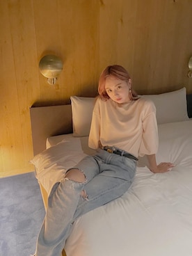 AMOさん（レディース・168cm）の夏コーディネート