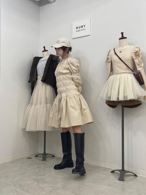 セール】マムルークシャーリングコットンワンピース（ワンピース 