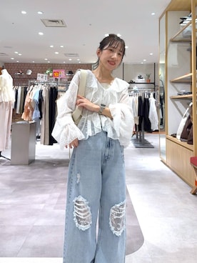 「Me%（ミィパーセント）のアイテム」を使った、たっきー❁⃘さん（レディース・149cm）の春コーディネート