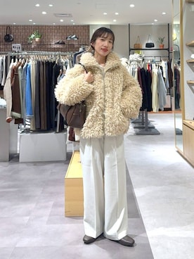 「アイテム（ブルゾン）」を使った、たっきー◡̈❤︎さん（レディース・149cm・30代）の冬コーディネート