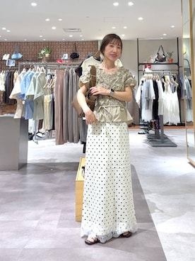 「Me%（ミィパーセント）のアイテム」を使った、たっきー❁⃘さん（レディース・149cm）の夏コーディネート