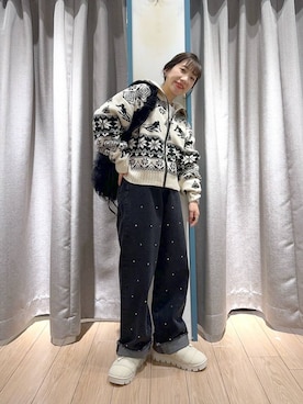 たっきー❁⃘さん（レディース・149cm）の冬コーディネート