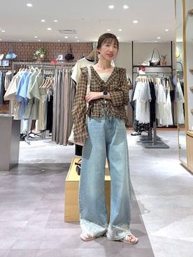 「Me%（ミィパーセント）のアイテム」を使った、たっきー❁⃘さん（レディース・149cm）の夏コーディネート