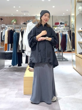 「アイテム（ニットキャップ/ビーニー）」を使った、たっきー◡̈❤︎さん（レディース・149cm・30代）の秋コーディネート