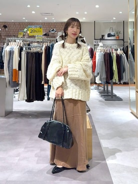 「アイテム（リング）」を使った、たっきー◡̈❤︎さん（レディース・149cm）の秋コーディネート