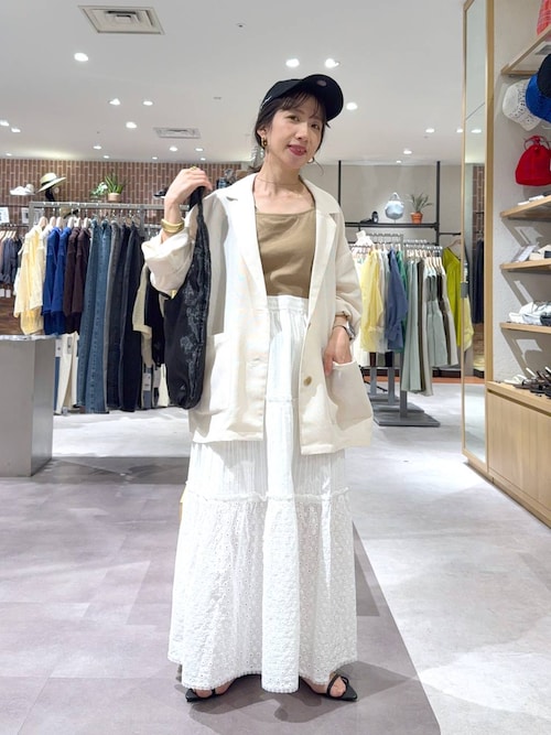 セール】リネンライクメッシュジャケット 492730（ノーカラー