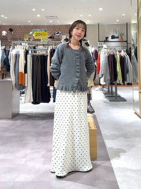 「アイテム（リング）」を使った、たっきー◡̈❤︎さん（レディース・149cm）の秋コーディネート