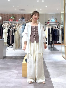 「Me%（ミィパーセント）のアイテム」を使った、たっきー❁⃘さん（レディース・149cm）の夏コーディネート
