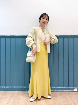 「ローリーズファーム(LOWRYS FARM)」｜「アイテム（その他）」を使った、たっきー◡̈❤︎さん（レディース・149cm）の春コーディネート