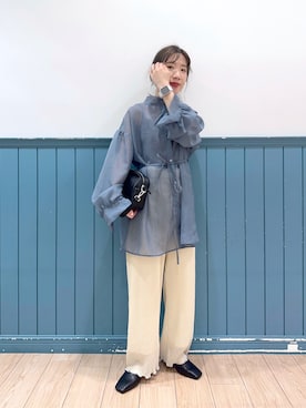 「ローリーズファーム(LOWRYS FARM)」｜「アイテム（その他）」を使った、たっきー◡̈❤︎さん（レディース・149cm）の春コーディネート