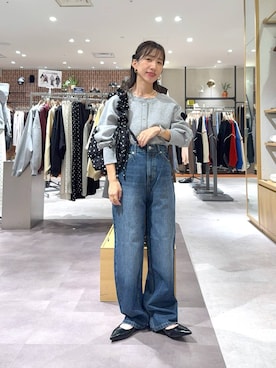 「アイテム（バレッタ/ヘアクリップ）」を使った、たっきー◡̈❤︎さん（レディース・149cm・30代）の秋コーディネート