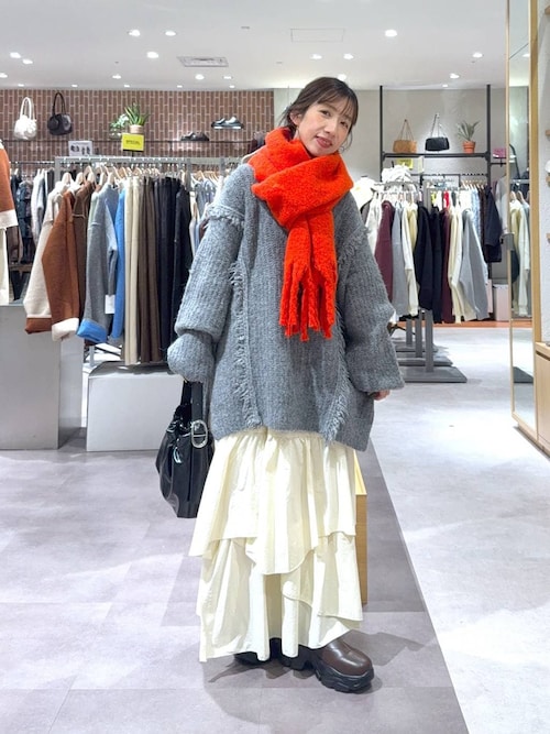 フトフリンジムジストール 580194（ストール/ショール）｜LOWRYS FARM