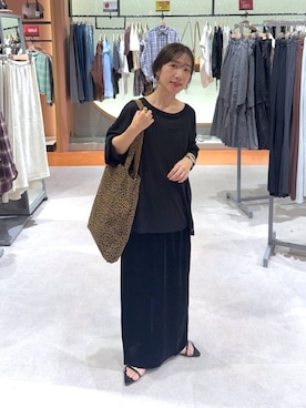 「アイテム（トートバッグ）」を使った、たっきー◡̈❤︎さん（レディース・149cm）の夏コーディネート