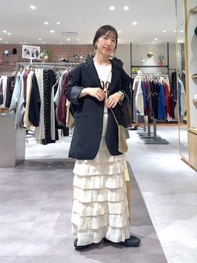 「アイテム（ジャケット/アウター）」を使った、たっきー◡̈❤︎さん（レディース・149cm・30代）の秋コーディネート