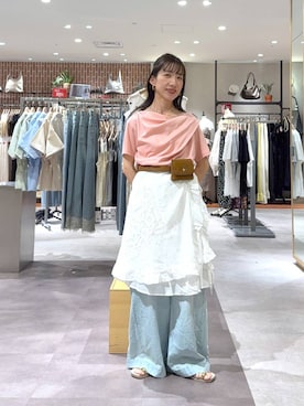 「Me%（ミィパーセント）のアイテム」を使った、たっきー❁⃘さん（レディース・149cm）の夏コーディネート