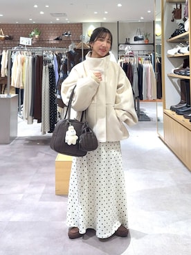 「アイテム（ピアス（両耳用））」を使った、たっきー◡̈❤︎さん（レディース・149cm・30代）の秋コーディネート