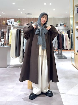 「アイテム（ネックレス）」を使った、たっきー◡̈❤︎さん（レディース・149cm）の秋コーディネート