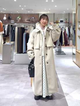 「アイテム（ピアス（両耳用））」を使った、たっきー◡̈❤︎さん（レディース・149cm）の冬コーディネート