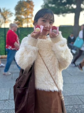 「アイテム（トートバッグ）」を使った、たっきー◡̈❤︎さん（レディース・149cm）の秋コーディネート