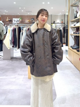 「アイテム（ピアス（両耳用））」を使った、たっきー◡̈❤︎さん（レディース・149cm・30代）の冬コーディネート