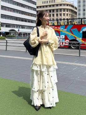 「LOWRYS FARM」｜たっきー❁⃘さん（レディース・149cm）の春コーディネート