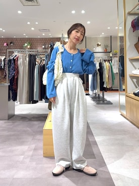 「アイテム（スウェットパンツ）」を使った、たっきー◡̈❤︎さん（レディース・149cm）の秋コーディネート