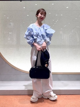 「アイテム（帽子）」を使った、たっきー◡̈❤︎さん（レディース・149cm・30代）の春コーディネート