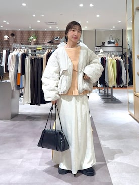 「アイテム（リング）」を使った、たっきー◡̈❤︎さん（レディース・149cm）の秋コーディネート