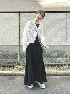 「ローリーズファーム(LOWRYS FARM)」｜「アイテム（その他）」を使った、たっきー◡̈❤︎さん（レディース・149cm）の春コーディネート