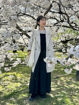 「ローリーズファーム(LOWRYS FARM)」｜「アイテム（その他）」を使った、たっきー◡̈❤︎さん（レディース・149cm）の春コーディネート