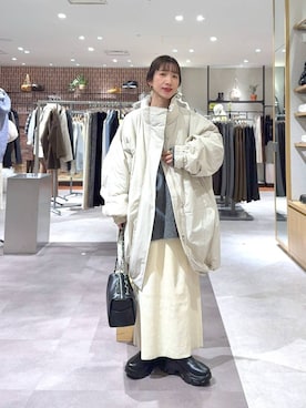 「大人女子カジュアル_LOWRYS FARM」｜たっきー◡̈❤︎さん（レディース・149cm）の冬コーディネート