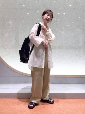「アイテム（キャミソール、オレンジ系）」を使った、たっきー◡̈❤︎さん（レディース・149cm・30代）の夏コーディネート