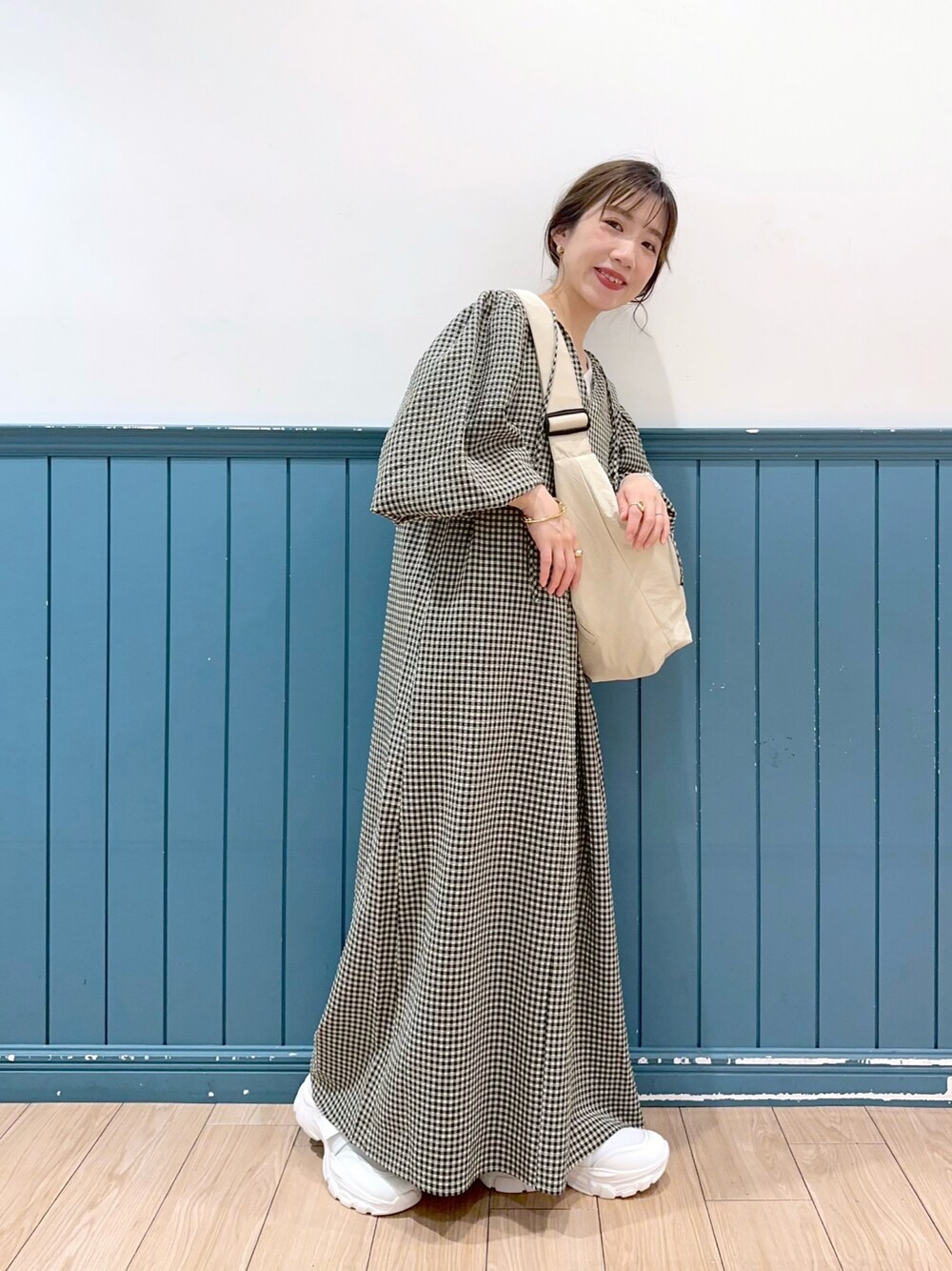 たっきー ̈ ︎(LOWRYS FARM 京都ポルタ)|LOWRYS FARMのワンピースを使ったコーディネート - WEAR