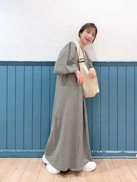 「ローリーズファーム(LOWRYS FARM)」｜「アイテム（その他）」を使った、たっきー◡̈❤︎さん（レディース・149cm）の春コーディネート