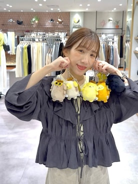 「Me%（ミィパーセント）の【ステンレス】AppleWatchチェーンゴウヒバンド 326036（デジタル腕時計、ベージュ系）」を使った、たっきー❁⃘さん（レディース・149cm）の春コーディネート