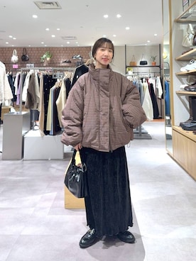 「アイテム（ピアス（両耳用））」を使った、たっきー◡̈❤︎さん（レディース・149cm・30代）の冬コーディネート