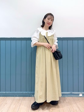 「ローリーズファーム(LOWRYS FARM)」｜「アイテム（その他）」を使った、たっきー◡̈❤︎さん（レディース・149cm）の春コーディネート