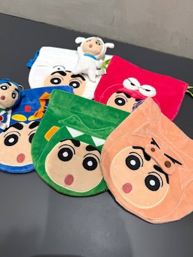 「LOWRYS FARM（ローリーズファーム）の【クレヨンしんちゃん】ぬいキーホルダー 826683/GOODS（キーホルダー、その他）」を使った、たっきー❁⃘さん（レディース・149cm）の夏コーディネート