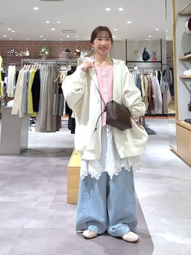 「Me%（ミィパーセント）のアイテム」を使った、たっきー❁⃘さん（レディース・149cm）の春コーディネート