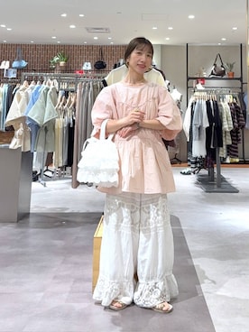 「Me%（ミィパーセント）のアイテム」を使った、たっきー❁⃘さん（レディース・149cm）の夏コーディネート