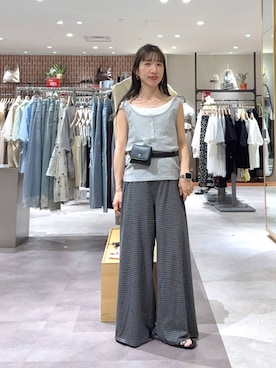 「Me%（ミィパーセント）のアイテム」を使った、たっきー❁⃘さん（レディース・149cm）の夏コーディネート