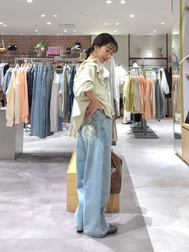 「大人女子カジュアル_LOWRYS FARM」｜たっきー◡̈❤︎さん（レディース・149cm）の冬コーディネート