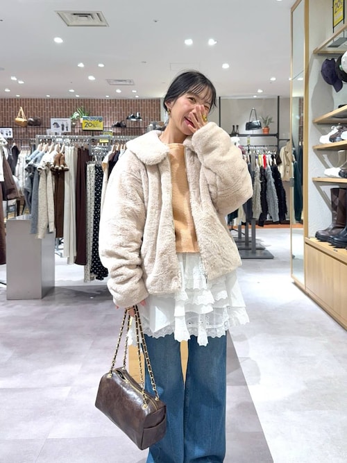 G/FORE ロゴ袖 配色ニット 羽織り 軽量ストレッチ きれいめ✨即購入可✨ セール】メニウェイ2PニットLS 590618（ニット/セーター）｜LOWRYS