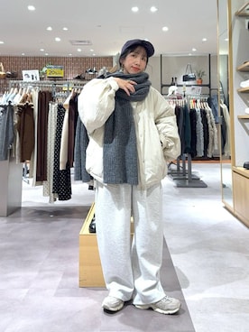 「アイテム（リング）」を使った、たっきー◡̈❤︎さん（レディース・149cm）の秋コーディネート