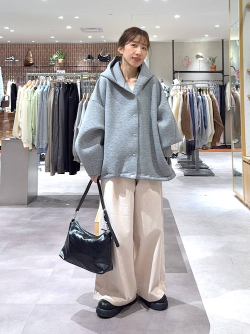 な*ぁ様 【新品】ローリーズファーム　ダンボールフードブルゾン　ブラウン LOWRYS FARM｜ダンボールフードブルゾン | Rakuten Fashion(楽天