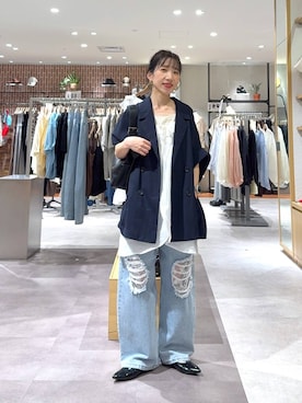 「Me%（ミィパーセント）のアイテム」を使った、たっきー❁⃘さん（レディース・149cm）の春コーディネート